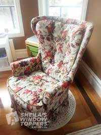 Upholstery Before Photo