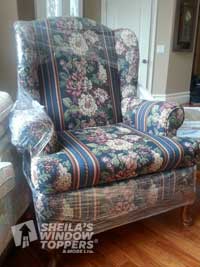 Upholstery Before Photo